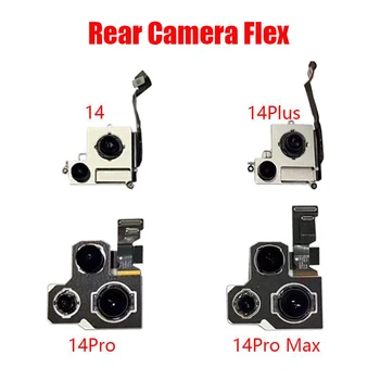 Замена iParts для iPhone 14/14 Plus/14 Pro/14 Pro Max Оригинальные Запасные Части для задней камеры Flex OEM Протестированного Класса A