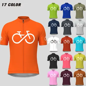 Многоцветные велосипедные майки Bike Team 2023, мужские летние велосипедные майки с короткими рукавами, быстросохнущие велосипедные топы для горных дорог