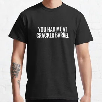 Футболка You had me at cracker barrel, мужские графические футболки, упаковка быстросохнущих футболок, эстетическая одежда