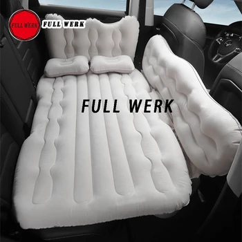 Комплект надувной кровати для заднего сиденья автомобиля, надувной матрас, дорожный коврик для сна на открытом воздухе, коврик для кемпинга, детская выхлопная подушка для салона Touareg, аксессуары