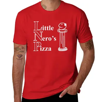 Футболка Little Nero's Pizza, быстросохнущая футболка, футболки больших размеров, мужские футболки с коротким рукавом