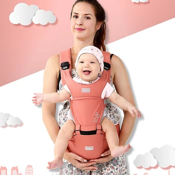 Удобная переноска для новорожденных 360 Эргономичная Легкая переноска для малышей Многофункциональный Дышащий слинг-рюкзак Детская коляска