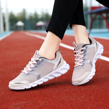 Дышащие женские дорожные кроссовки для бега, сетчатая Удобная спортивная обувь для женщин, черные, розовые, для девочек, Большие кроссовки для свободного бега 41 размера