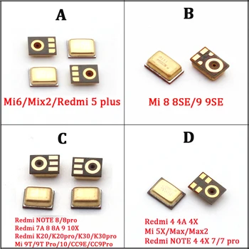 5 шт./лот Для Xiaomi Redmi NOTE 7 8 Pro 4 4X/Mi 6 8 9 8SE 9SE 10 5X Max Mix 2/Redmi 5 Plus Микрофон Передатчик Микрофон Динамик