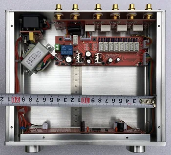 Высококачественный Пульт дистанционного управления RCA вход пассивный предусилитель усилитель реле регулятор громкости в сборе