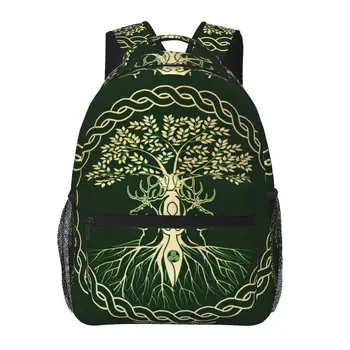 Женский рюкзак Viking Tree Life, викканско-норвежская школьная сумка для мужчин, женская дорожная сумка, повседневный школьный рюкзак