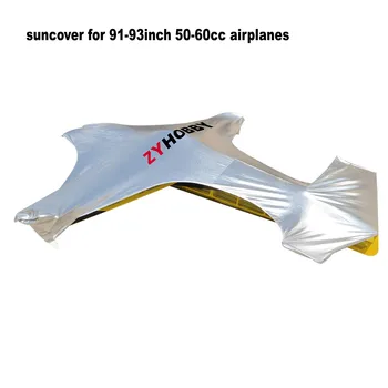 Новое поступление солнцезащитного чехла для 91-93-дюймового 50-кубового 60-кубового аналогичного радиоуправляемого самолета Sunproof Waterproof С бесплатной сумкой для хранения
