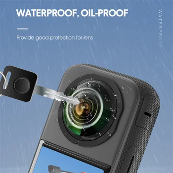 Защита объектива для аксессуаров Insta360 X3 Прозрачная защитная пленка STARTRC, зеркальная защитная крышка, детали камеры от царапин