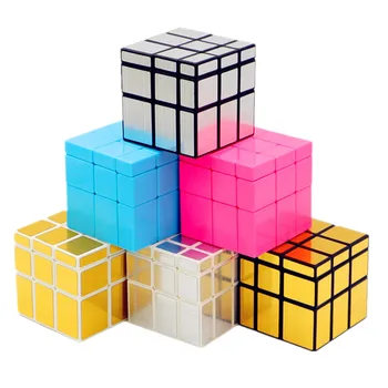 Shengshou 3X3 Mirror Magic Cube Профессиональный 3X3X3 Cubo Magico Скоростная Головоломка Классические Игрушки Для Детей Непоседа Cubot Fidget Toys
