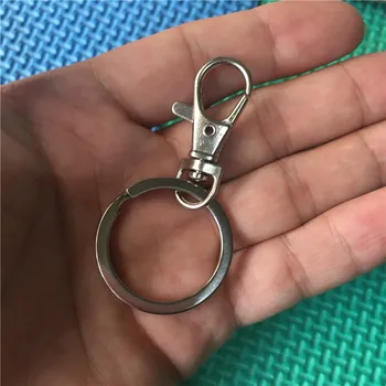 1 комплект Посеребренный Брелок для ключей Брелок с разрезным кольцом Брелки для ключей DIY Ретро Модные Брелки Аксессуары