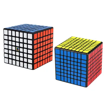 MoYu Meilong Speedcube Черная Наклейка 6x6x6 7x7x7 8x8x8 Cube Magic 4x4 5x5 6x6 7x7 8x8 Скоростная Головоломка Развивающая Игрушка Для Детей