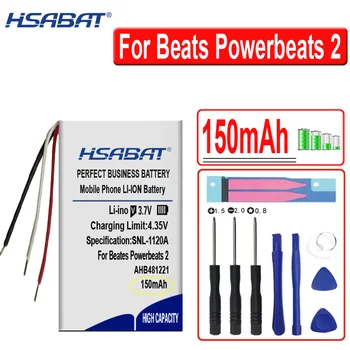 Аккумулятор HSABAT AHB481221 емкостью 150 мАч для наушников Beates Powerbeats 2 Wireless PB2 3 Powerbeats 3.