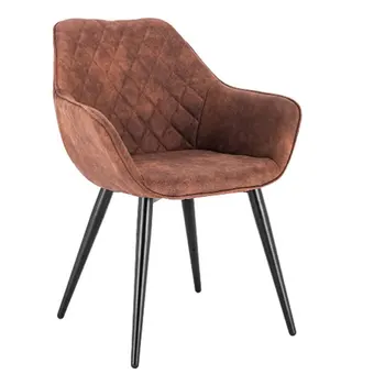 Обеденный стул, обитый научной тканью Кухонный стул, кресло для отдыха, гостиная, украшение домашней мебели