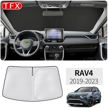 Для Toyota RAV4 XA50 2019-2023 Стайлинг Автомобиля Nano-Insulat Солнцезащитный Козырек На Лобовое Стекло Переднее Окно Солнцезащитный Козырек Аксессуары Для Интерьера