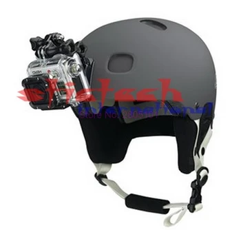 dhl или EMS 200 шт. Комплект для переднего и бокового крепления шлема с изогнутым клеем для регулировки для HD Hero 4/3/2