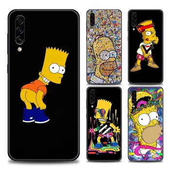 Забавный семейный чехол для телефона Homer Simpson Samsung Galaxy A10 A20 A30 A40 A50 A60 A70 A90 Note 8 9 10 20 Ultra 5G TPU Case