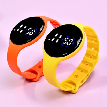 Детские электронные часы со светодиодной подсветкой, модные наручные часы с мультяшным рисунком для отдыха, водонепроницаемые наручные часы для женщин, мужчин, Оптом, Relogio Feminino