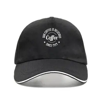 наш кофе с тех пор, как мужчины black Bill Hat Разработали Бейсболки с Регулируемыми Плоскими Полями в европейском стиле с Нормальным Солнечным Светом, Забавные Повседневные летние кепки.