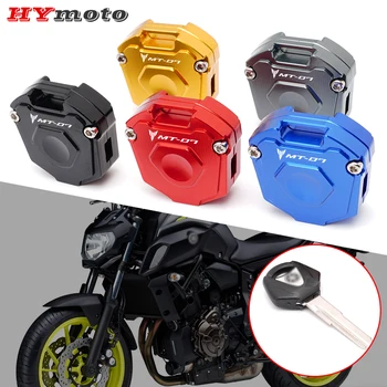 Для YAMAHA MT07 MT 07 MT-07 2013- 2021 2022 Новейший чехол для ключей мотоцикла Key Case Shell Protecto Аксессуары с ЧПУ (без чипа)