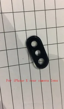 GZM-запчасти Задняя Стеклянная Крышка Объектива Задней Камеры с Держателем Рамки Для iPhone X