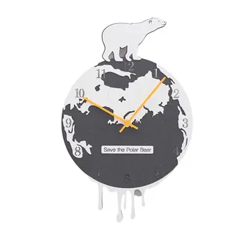 Цифровые часы на батарейках Настенный декор для дома Современное скандинавское оформление Стильные Настенные Часы Украшение гостиной Дизайн интерьера салона