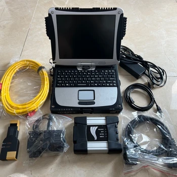 Для Bmw Icom Next с Ноутбуком Toughbook CF19 i5 4g Полный комплект Готового к работе программного обеспечения Экспертный режим SSD HDD ДИАГНОСТИЧЕСКИЙ сканер