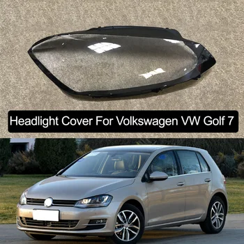 Для Volkswagen VW Golf 7 MK7 GTI 2014 2015 2016 2017 Крышка передней фары Маска корпуса лампы фары