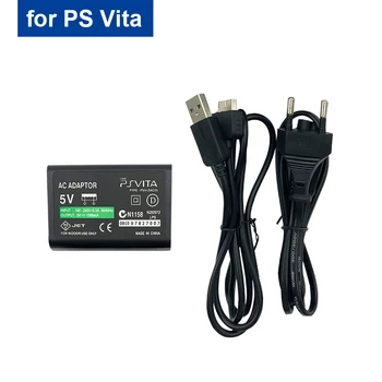 Высококачественный адаптер переменного тока для PSVITA адаптер питания PSV с USB-кабелем Адаптер зарядного устройства для ps vita US plus EU plus