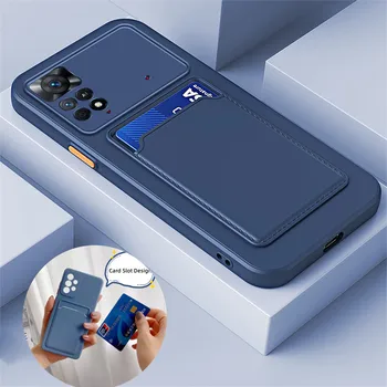 Для Samsung Galaxy Note20 Ultra Case, мягкий силиконовый кошелек, держатель для карт, чехол для Samsung Note20Ultra Note 20 + Задняя крышка