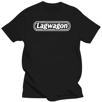 Новая футболка с логотипом панк-рок-группы Lagwagon, мужская футболка с короткими рукавами, Базовая футболка, топы с мультяшным персонажем