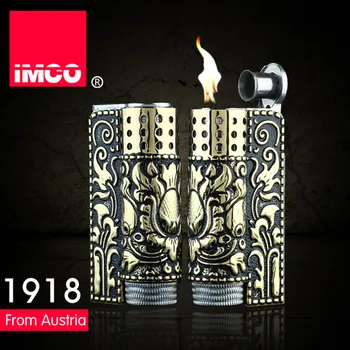 Подлинная керосиновая зажигалка марки IMCO, броня из нержавеющей стали, ветрозащитная Маслобойка, принадлежности для курения, оригинальная коробка