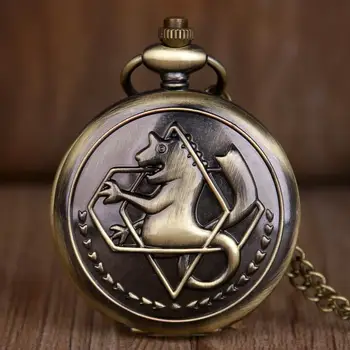 Бронзовые часы с лошадью Тема фильма Кварцевые Карманные часы с брелоком Chian для мужчин Женщин Кулон Подарочное ожерелье