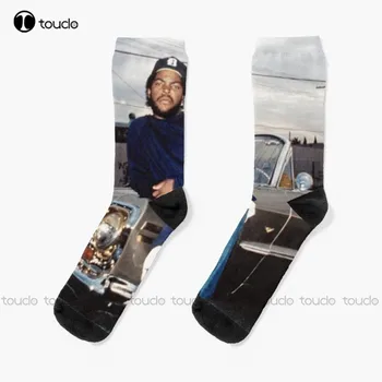 Олдскульные носки Ice Cube, крутые носки для мужчин, Рождественский подарок, унисекс, носки для взрослых, подростков, молодежи, цифровая печать 360 °, женщины, мужчины