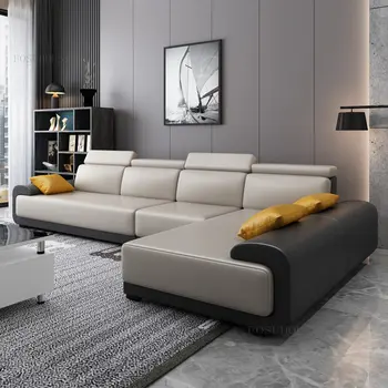 Тканевый диван в скандинавском стиле, Мебель для гостиной, Современный минималистичный Диван для гостиной, Креативный Дизайнерский Шезлонг, Комбинированный Диван