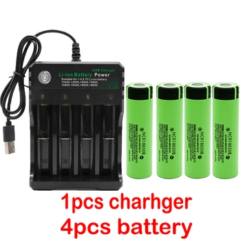 100% Nieuwe Originele NCR18650B 3.7V 3400 Mah 18650 Lithium Oplaadbare Batterij Voor Zaklamp Batterijen En Usb Charger