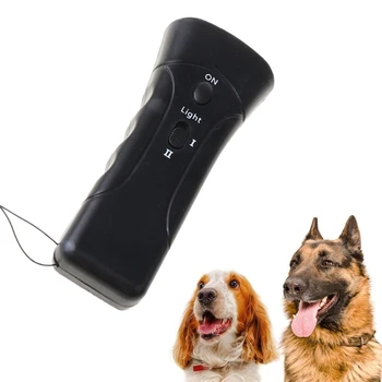 Светодиодный Ультразвуковой отпугиватель для дрессировки собак, Устройство для контроля за трубкой, Устройство для защиты от лая, Средство для отпугивания домашних животных