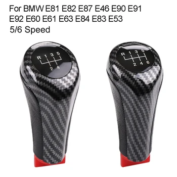 Ручка Переключения передач для BMW E46 E53 E60 E61 E63 E65 E81 E82 E83 E87 E90 E91 E92 X1 X3 X5 1 3 5 Серии 5/6 Ручка Рычага Переключения Скоростей