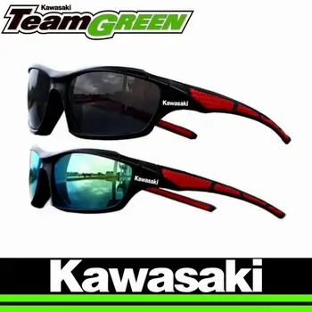 Новые мотоциклетные очки Kawasaki для мужчин и женщин Летние уличные поляризованные солнцезащитные очки для рыбалки Вождения велосипедных очков UV400