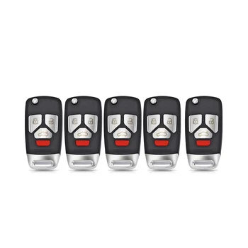 5Шт KEYDIY NB27-4 Пульт Дистанционного Управления Автомобильным Ключом Универсальный 4 Кнопки для стиля KD900/-X2 MINI/-MAX Программатор