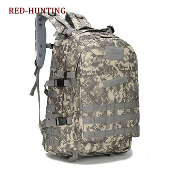 Спортивная походная сумка для кемпинга на открытом воздухе, военный тактический рюкзак Molle с гидратационным карманом, страйкбольный охотничий рюкзак 30 л