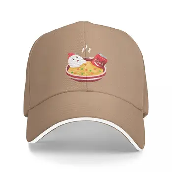 обожаю куриный суп с лапшой и содовой сбоку иллюстрация Бейсбольная кепка с помпонами каска Рейв Женские шляпы 2023 Мужские