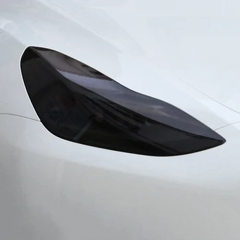 Автомобильные фары Задний фонарь противотуманные фары Затемненная пленка, меняющая цвет, защитные наклейки для аксессуаров Tesla Model 3 Y S X