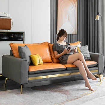 Современные диваны для столовой и гостиной Модульный Изогнутый Секционный Комплектный диван-кровать Сборный Угловой Slaapbank Мебель для дома T50SF