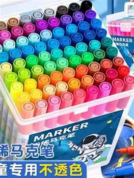 Акриловый маркер среднего цвета Binglacquered Marker Можно ламинировать с более тонким соотношением цветов, чем Simak, который более непрозрачный и водостойкий