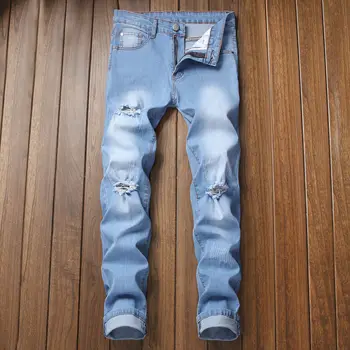 2023 мужские джинсы Harajuku винтажные уличные хип-хоп черные джинсы мужская одежда свободные повседневные прямые хлопчатобумажные широкие мужские джинсы