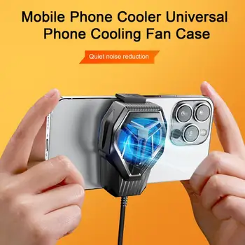 Дизайн задней клипсы для радиатора мобильного телефона, турбо-вентиляторы, игровой портативный вентилятор для охлаждения телефона, аксессуары для мобильных телефонов