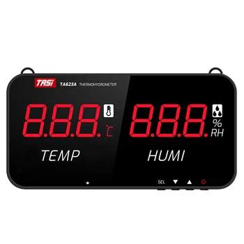 Настенный цифровой термометр-гигрометр, промышленный сельскохозяйственный термогигрометр, датчик температуры в помещении и на улице, влажность