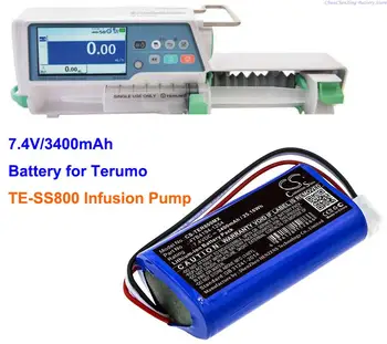  Аккумулятор емкостью 3400 мАч 4YB4194-1254 для инфузионного насоса Terumo TE-SS800