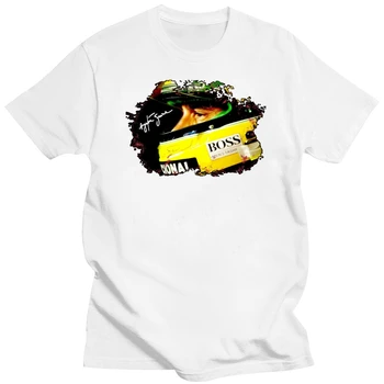 Футболка Айртона Сенны Ayrton Senna Tribute Racing для взрослых и детей, футболка