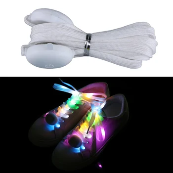 Уличные веревочные декоративные гирлянды, светящиеся шнурки для обуви, светодиодные шнурки для спортивной обуви для всех видов обуви, Флуоресцентные шнурки Для ночной вечеринки